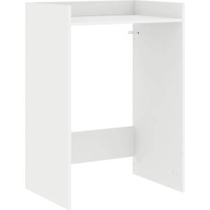 vidaXL Шкаф за пералня Бяло 67, 5 x 48 x 97 см Инженерна дървесина (8006816)