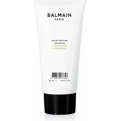 Balmain hydratační šampon pro přírodní i barvené vlasy 50 ml