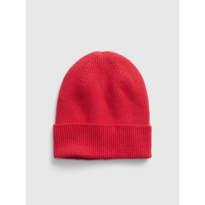 Gap Pletená čiapka organic Červená