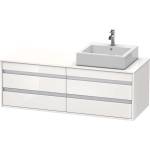 Duravit Ketho - Шкафче за умивалник 50x140x55 см, дясно, 4 чекмеджета, лъскаво бяло KT6657R2222 (KT6657R2222)