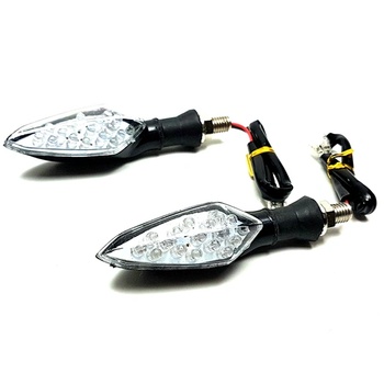 Мигач за мотор с led светлина 2бр 253018