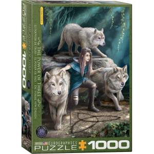 EUROGRAPHICS Пъзел Eurographics от 1000 части - Силата на тримата, Ан Стоукс (60005476)