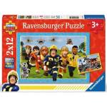 Ravensburger Детски пъзел Ravensburger от 2 x 12 части - Спасителни служби (12001031) - ozone