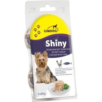 Shiny Dog kura a tuniak 2 x 85 g