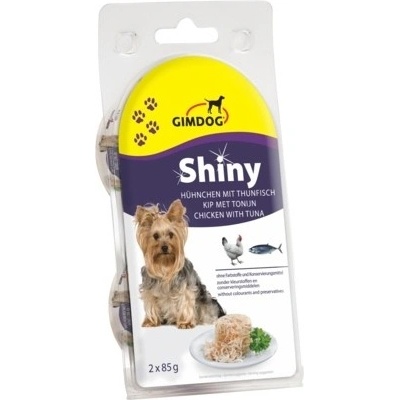Shiny Dog kura a tuniak 2 x 85 g