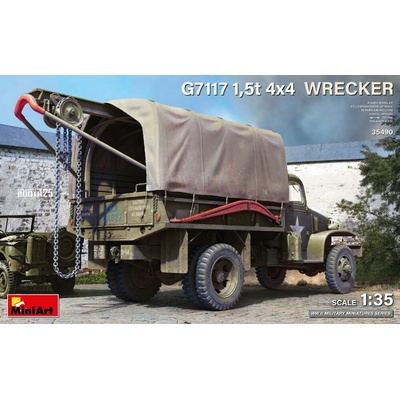 MiniArt G7117 1 5t 4x4 Wrecker 3x camo 1:35