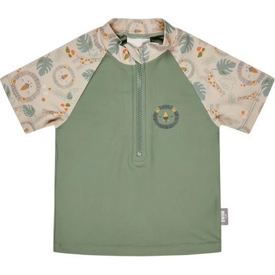 Sterntaler Детска плажна тениска от ликра Sterntaler Kid's Short-Sleeve Swim Shirt Lion Lycra - Mattgrün - размер 80 (EU) (750-2688-0112)