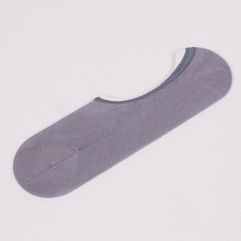 Мъжки чорапи-терлик в сив цвят