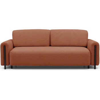 Eltap Теракотен разтегателен диван с място за съхранение от букле 244 cm Arcadova - ELTAP (SO-ARC-BL-30JAF)