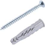 Fischer УНИВЕРСАЛЕН ДЮБЕЛ С ВИНТ Ф6x50ММ 10 БРОЯ fischer ux s k (4006209908723)