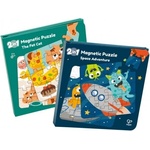 Hape Книжка с магнитен пъзел Hape - 41 части, асортимент (H6614) - ozone