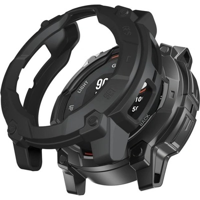 VSECHNONAMOBIL 104666 TPU HALF COVER Kryt pro Garmin Instinct 3 Solar 50mm černý