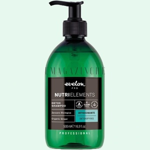 Evelon Pro Italy Parisienne Italia Почистващ детокс шампоан 500 мл. Evelon Pro Nutri Elements Detox (131559)