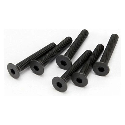 Traxxas винт с вътрешен шестостен M3x20mm потъваща глава (6)