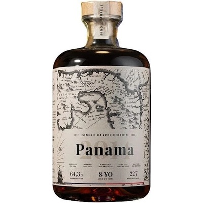 1667 Single Barrel Rum Panama 2014 64,3% 0,7 l (karton)