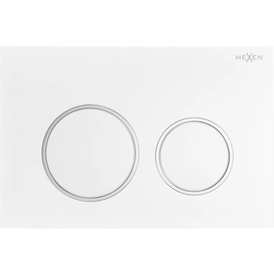 Mexen Fenix 07 XS бутон за промиване, бял матов - 600720 (600720)