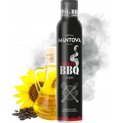 Mantova Olej ve spreji barbecue uzený 200 ml