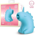 Engily Ross Snowflake Licking Tongue Massager Blue