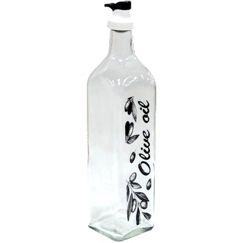 Mercanlar M-152064-023-Бутилка за зехтин OSLO 1000cc ПРОЗРАЧНА (0154425)