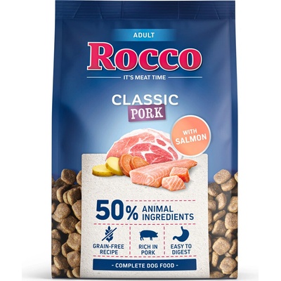 Rocco Classic Adult vepřové s lososem 5 x 1 kg