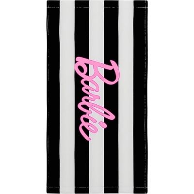 Carbotex osuška Barbie černobílá 70 x 140 cm