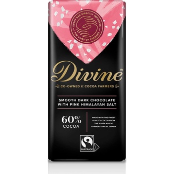 Divine Horká čokoláda s himalájskou soľou, 90 g
