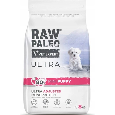 Raw Paleo Ultra Pork Puppy Mini 8 kg