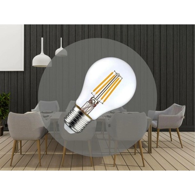 Nedes LED žárovka FILAMENT A60 E27/6W/230V 3000K ND3618