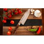 Satake Кухненски нож - SATAKE - Япония - стомана - AUS 8A - Santoku - Clad Steel - 170mm