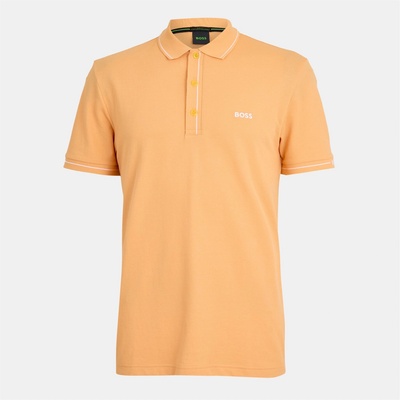 Boss Блуза с яка Boss Men's Paule Short-Sleeve Polo Shirt - Open Orange