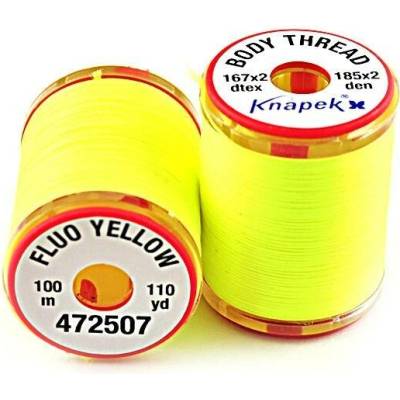 Tělíčková nit • 167 x 2 - Barva Fluo žlutá