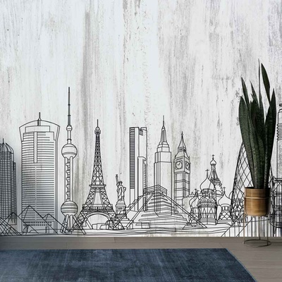 Decono Фототапет Градски Символи