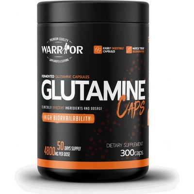 Warrior L-Glutamine 300 kapsúl
