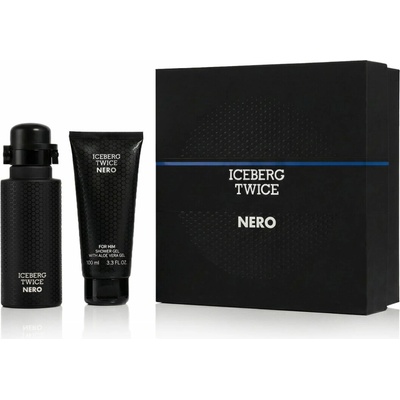 Iceberg Twice Nero EDT 125 ml + sprchový gel 100 ml dárková sada