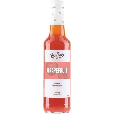 Báťkové sirupy grapefruitový sirup 0,5 l