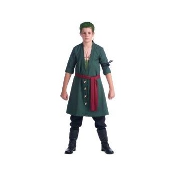 One Piece Маскировъчен костюм за деца One Piece Roronoa Zoro (6 Части) Размер 10-12 години