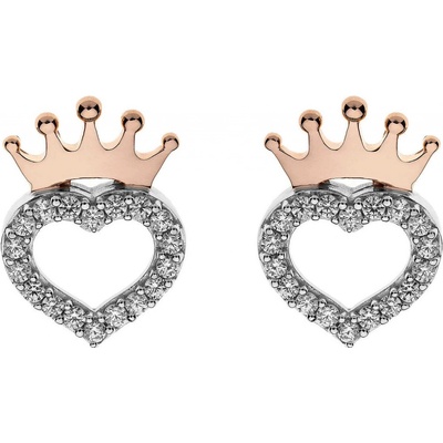 Disney stříbrné náušnice pecky Princess E905643UZWL