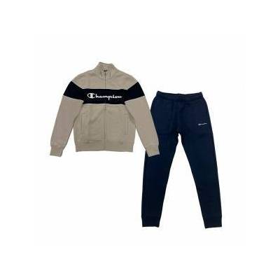 Спортен Костюм за Възрастни Champion Full Zip Legacy Каки Мъже Размер S