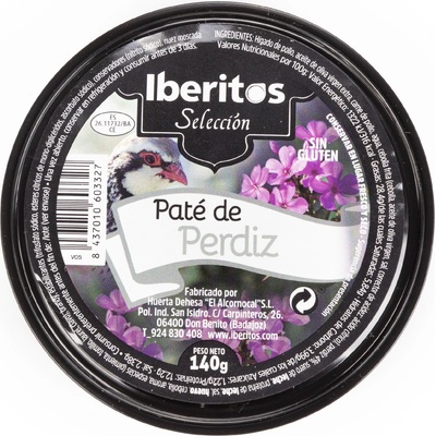 Huerta Dehesa Paštika z koroptve 140 g
