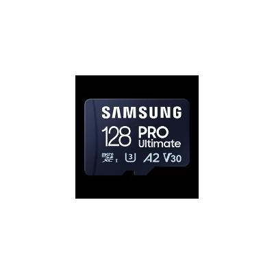Samsung PRO Ultimate/ micro SDXC/ 128GB/ UHS-I U3 / Class 10/ + Adaptér/ Modrá MB-MY128SB/WW
