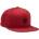 FOX Head Snapback Hat Flame Red 122