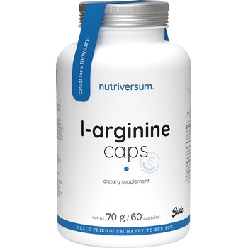 Nutriversum L-Arginine 60 kapsúl