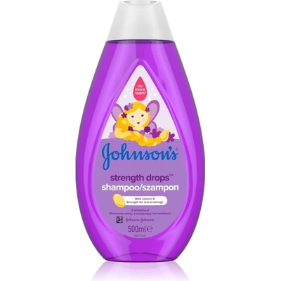 Johnson's Strenght Drops posilňujúci šampón 500 ml
