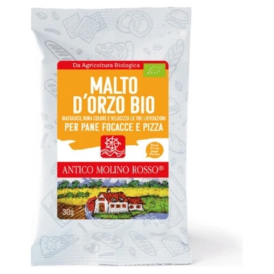 Ječmenný diastatický pečicí slad BIO Antico Molino Rosso 30 g