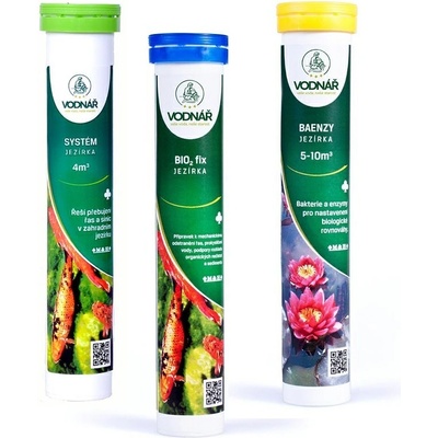 Vodnář Set pro malá jezírka 240g – Zboží Dáma