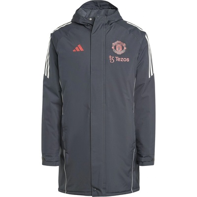 adidas Мъжки анорак Adidas Manchester United Stadium Parka 24/25 Mens - Carbon