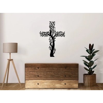 Karls DESIGN Drevený krížik na stenu I - 20cm