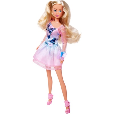 Simba Toys Кукла Simba Toys Steffi Love - Butterfly, с розова рокля на пеперуди, 29 cm (105733730)
