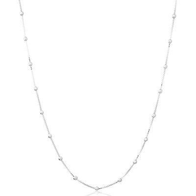 JVD Dámský stříbrný řetízek se kuličkami SVLCCDT0SJ12050