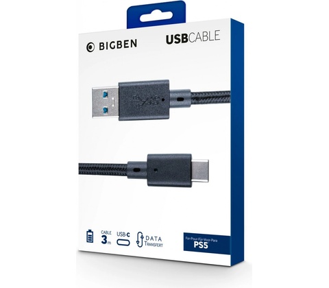 BigBen PS5USBCCABLE3M USB, 3m
